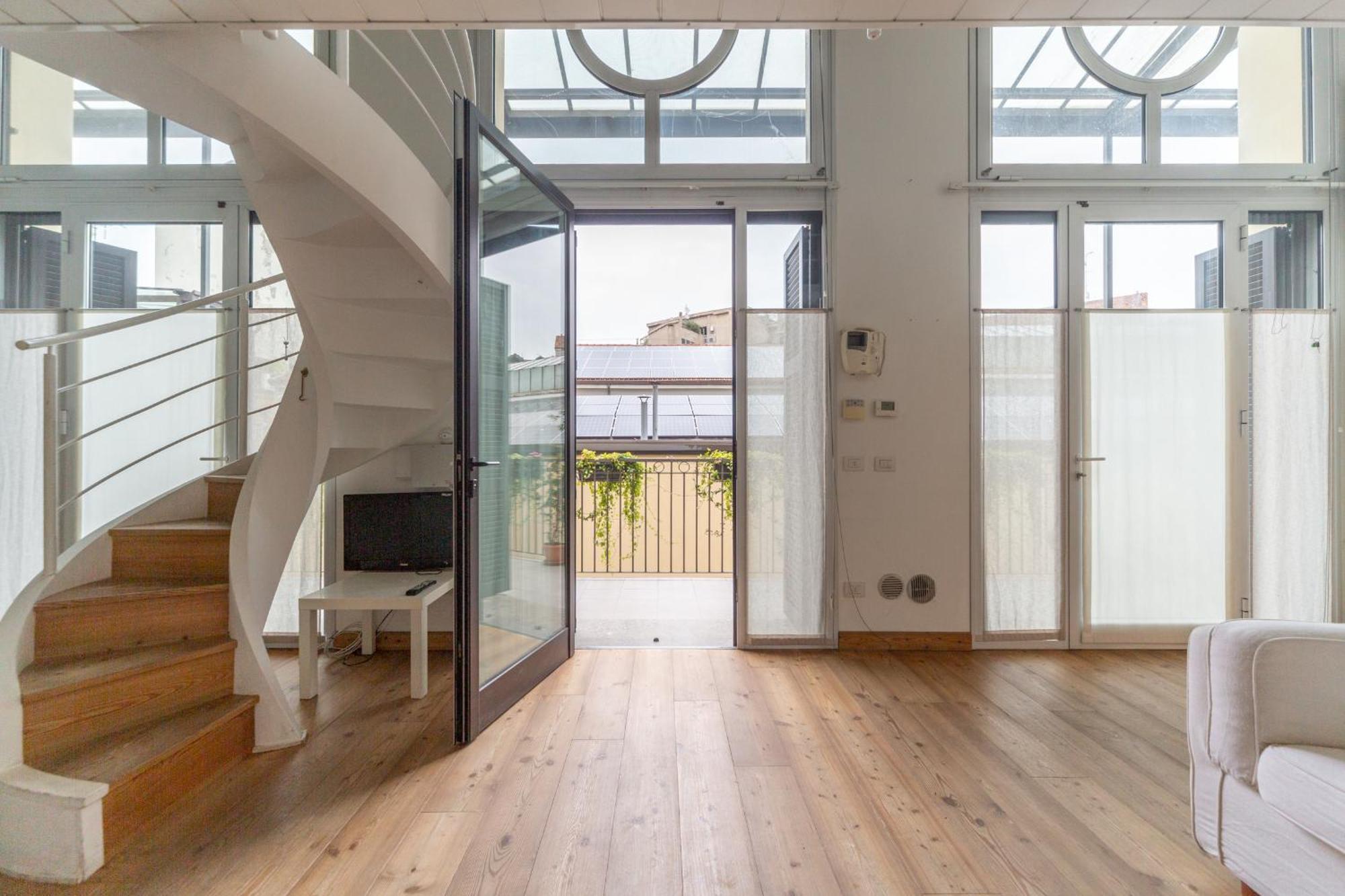 Loft Adige Milano Lejlighed Eksteriør billede