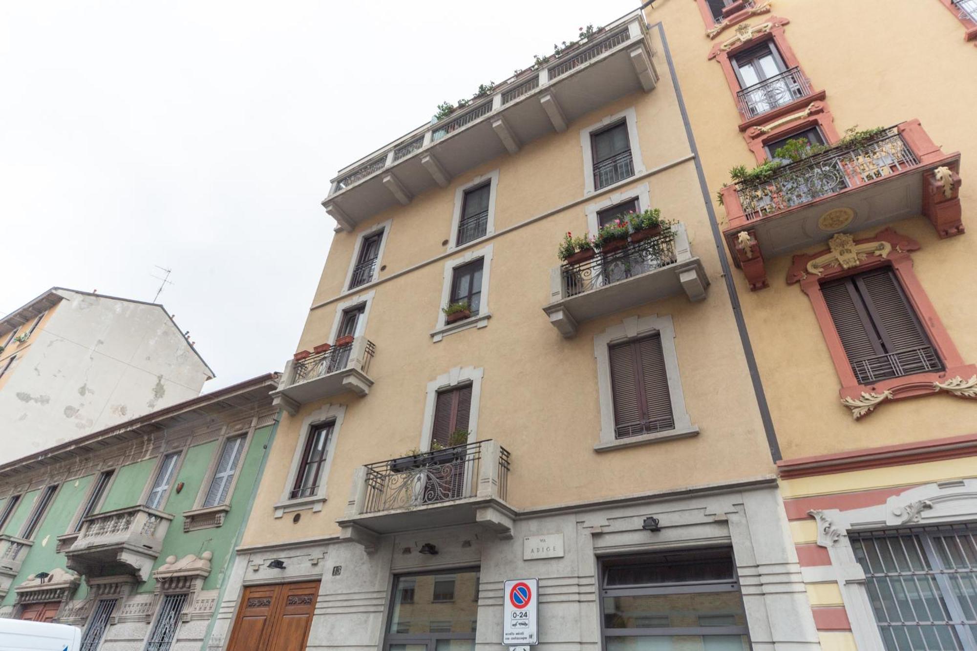 Loft Adige Milano Lejlighed Eksteriør billede